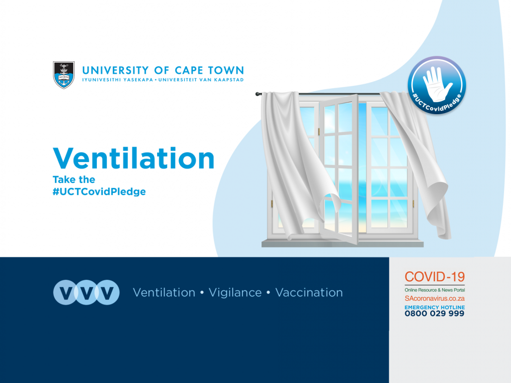 Ventilation: Take the #UCTCovidPledge